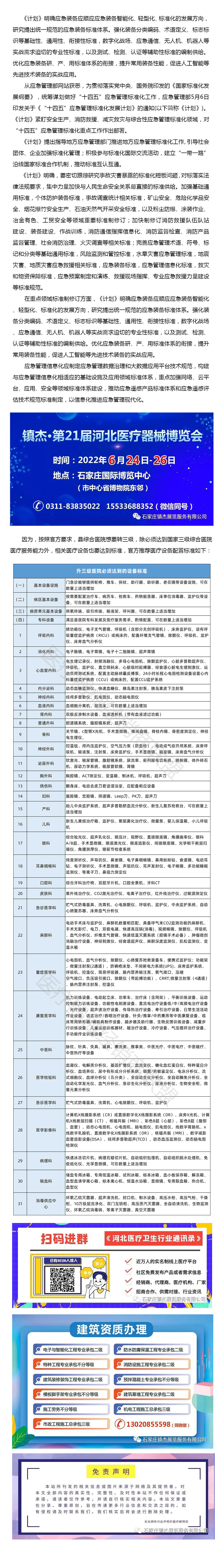 官方發(fā)文，1.68萬縣醫(yī)院設(shè)備配置開始“升級(jí)”！